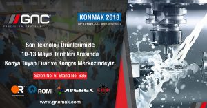 Son Teknoloji Ürünlerimizle KONMAK 2018 Fuarındayız Son Teknoloji Ürünlerimizle KONMAK 2018 Fuarındayız