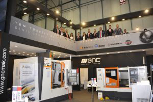 GNC CNC Makina Teknolojiler at the Largest Machine Fair in Turkey, ‘Maktek 2018’